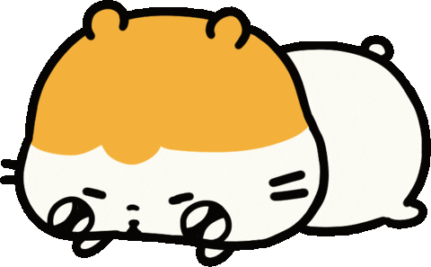 Hamster Track Sticker