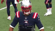 Cam Newton Reaction GIF by New England Patriots