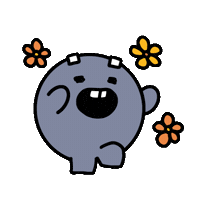 Happy Flowers Sticker