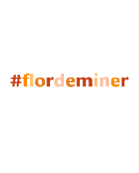Flordeminers Sticker by Flor de Mim