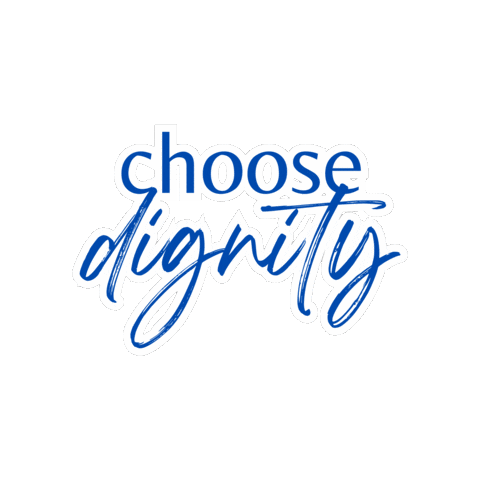 thedignityindex kindness compassion dignity the dignity index Sticker