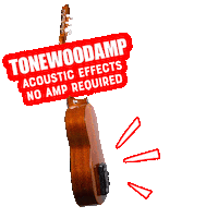 tonewoodamp guitar acousticguitar tonewood tonewoodamp Sticker