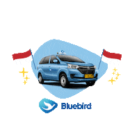 bluebirdgroup dream indonesia merdeka armada Sticker