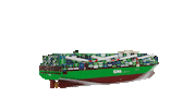 Wind Ship Sticker by Lukas Klima