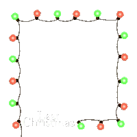 Lights Frame Sticker by Last Christmas