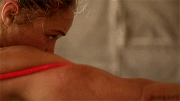 Ronda Rousey Training GIF