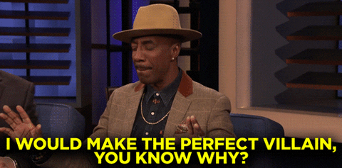 Villain Shit Talk GIF by Team Coco