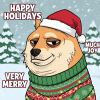 Christmas Snow GIF by Doge Pound
