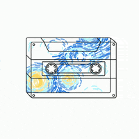 chaiandpaint art van gogh GIF