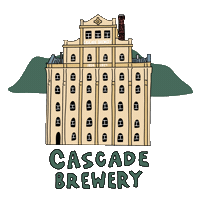 Cascade Aleishaearp Sticker by Tasmania