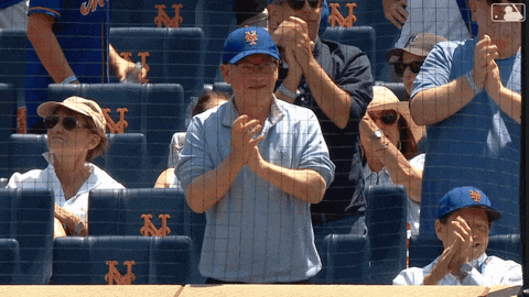 Celebration GIF by New York Mets