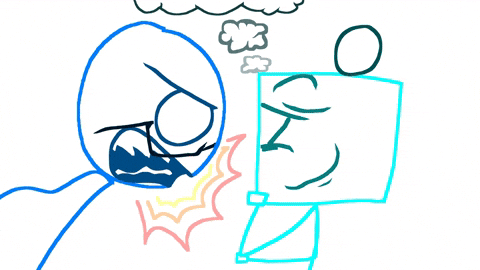 Thinking Screaming GIF