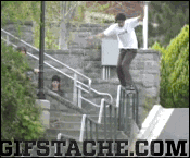 skateboarding trick GIF