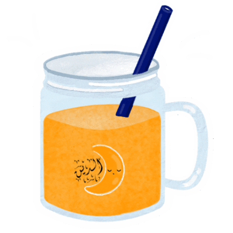 Illustration Drink Sticker