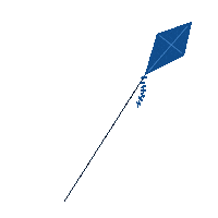 Kite Flying Fun Sticker