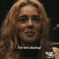 Ready Or Not No GIF by Searchlight Pictures