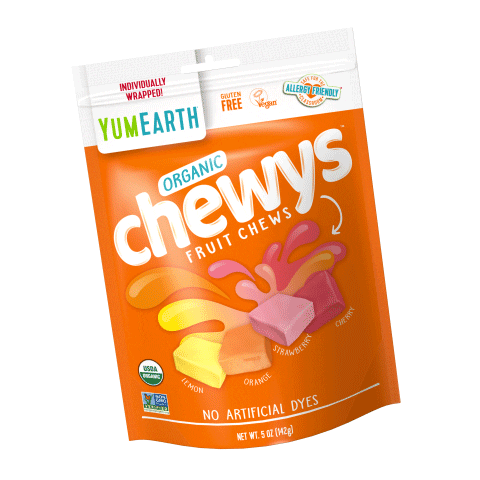 YumEarth giphyupload candy organic gluten free Sticker