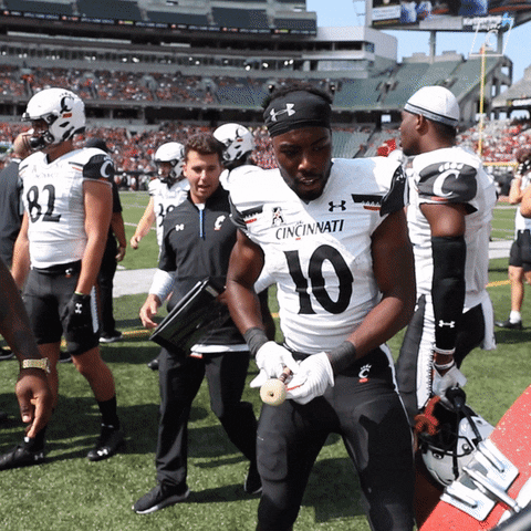 College Football Ncaa GIF by Cincinnati Bearcats