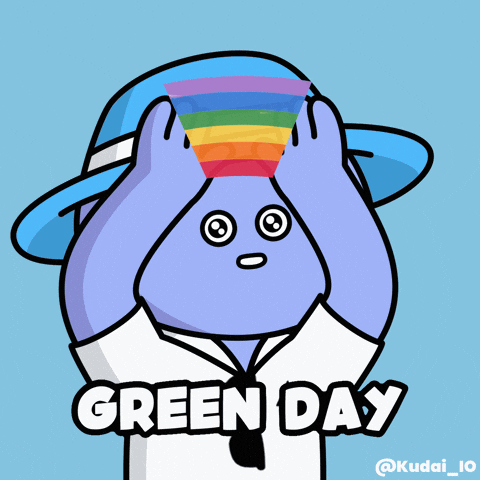 Green Day Crypto GIF by Kudai