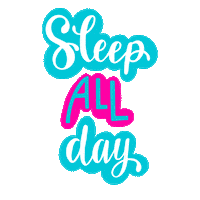 Sleepy Night Sticker