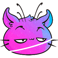 sarashine cat stars blink universe Sticker