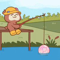 Fishing Sugar GIF by Beraji Bears