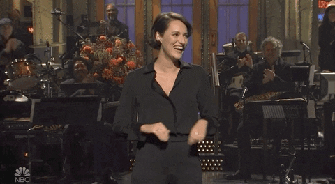 Phoebe Waller Bridge Yes GIF by Saturday Night Live
