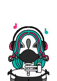 Dancing Girl Dance Sticker