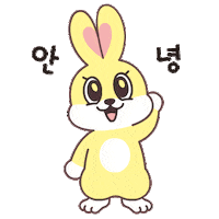 Bunny Rabbit Sticker by samlip