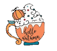 Pumpkin Spice Coffee Sticker