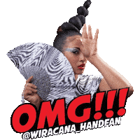 Bali Omg Sticker by Wiracana Handfan