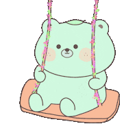 mintchobear happy like mood good Sticker
