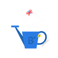 bird flowers Sticker by B the travel brand