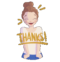Merci Beaucoup Thank You Sticker