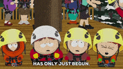 scared eric cartman GIF by South Park 