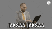 Computer Reaction GIF by Verohallinto