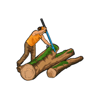 kjtreeservice tree kj stihl kask Sticker