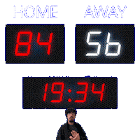 56 Away Sticker