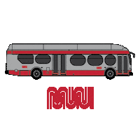 San Francisco Animation Sticker by SFMTA-Muni