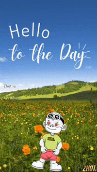 Rise And Shine Morning GIF by Zhot