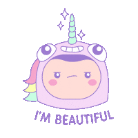unicorn pastel Sticker
