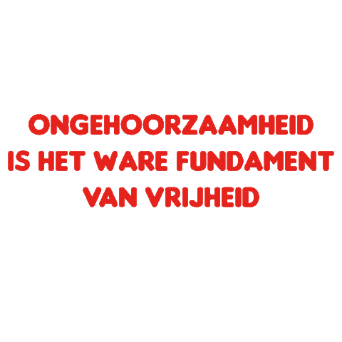 quote fundament Sticker by Rollende Keukens