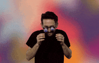 Googly Eyes Thumbs Up GIF by Diet Cig