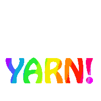 yarn rainbowyarn Sticker by The Fiberists