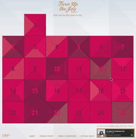 christmas advent calendar GIF