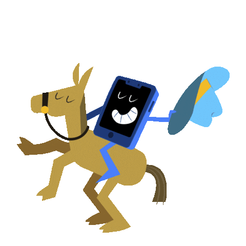 Cowboy Smartphone Sticker by Tigo El Salvador