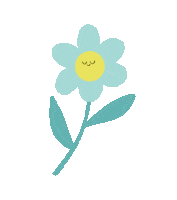 Happy Flower Sticker