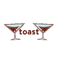 Toast Sticker by colourette