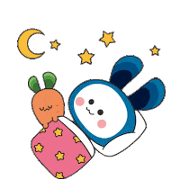잘자 Sticker by HIRA
