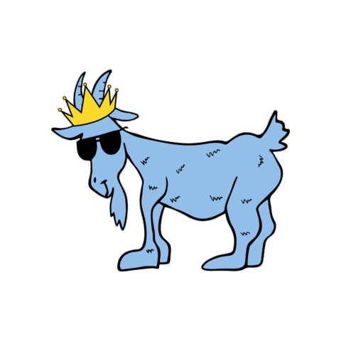 GOAT_USA giphygifmaker goat chuck goatusa Sticker